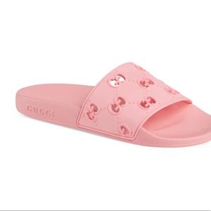 AUTHENTIC Gucci Pursuit GG  Slide Sandal